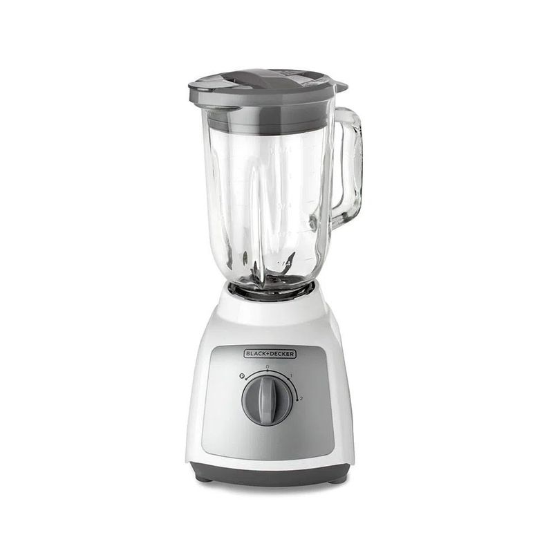 BLACK+DECKER - Licuadora DuraPro Black+Decker de 2 Velocidades Blanco BLBD202GW
