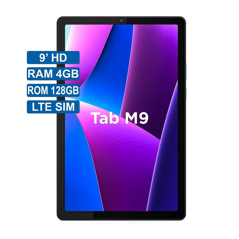LENOVO - Tablet LENOVO 9 Pulgadas M9 LTE RAM 4GB ROM 128GB BLUE.