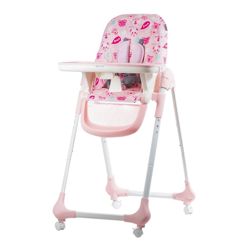 EBABY - Silla de comer ROMI EB629 - ROSA CLARO