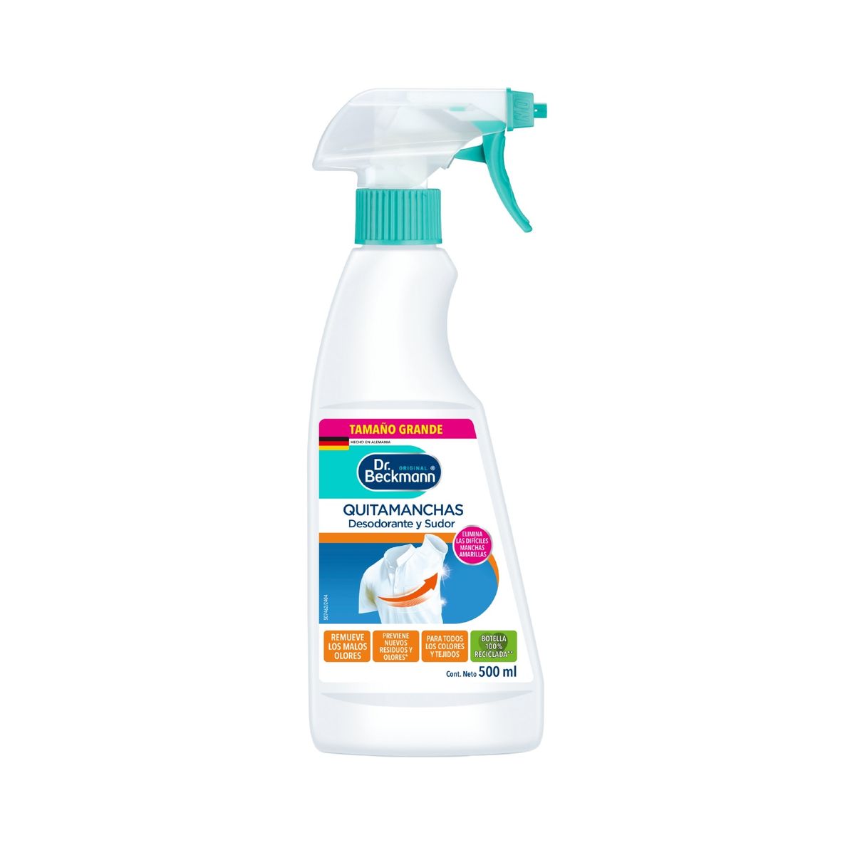 DR BECKMANN - Quitamanchas Desodorante Y Sudor Dr Beckmann Spray 500 ml