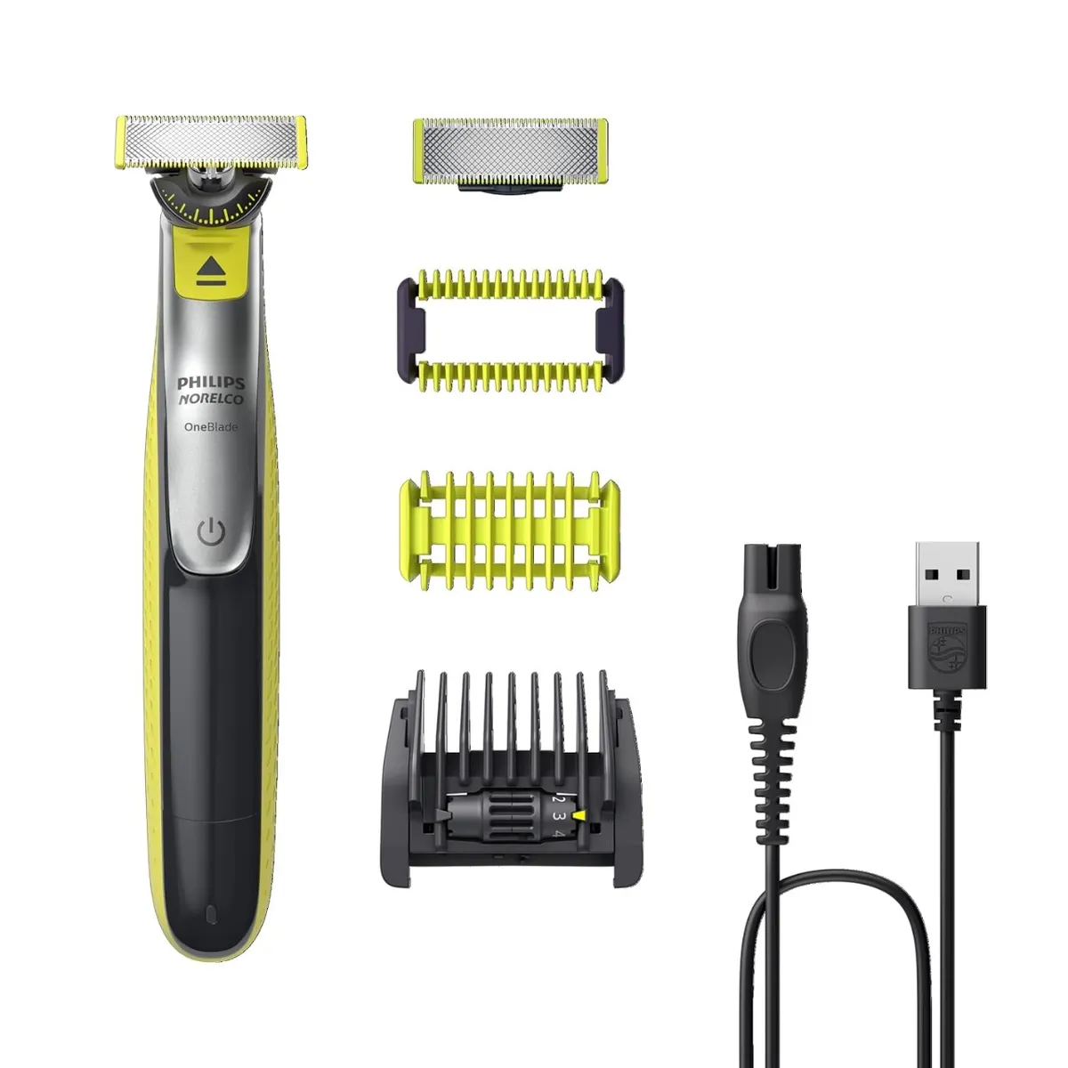 PHILIPS - Philips Norelco OneBlade 360Pro Hibrida Cara y Cuerpo Lavable USB