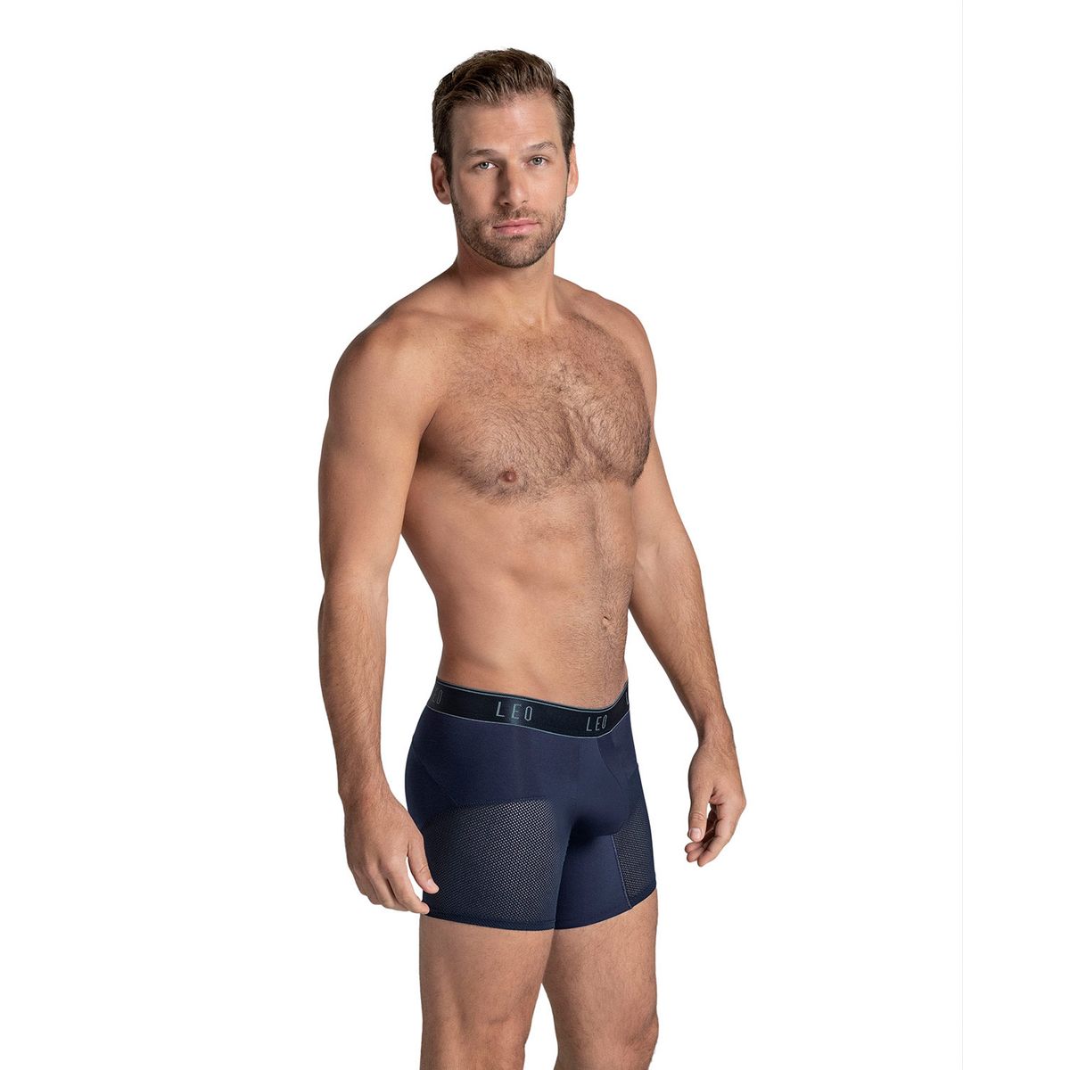 LEO - Bóxer medio de secado rápido con mallas transpirables en microfibra