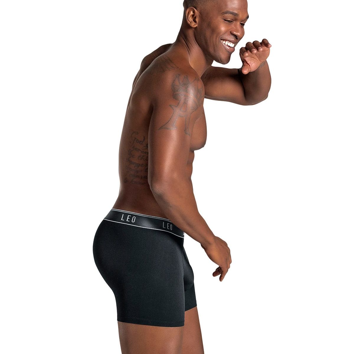LEO - Leo Bóxer medio diseño ergonómico ultrafresco y cómodo en microfibra