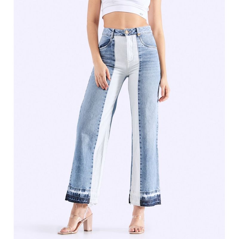 DEREK - Jean Para Mujer Wide Leg Derek