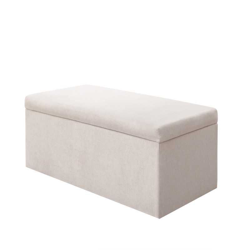 BANZAY - Baul Auxiliar Organizador 90x40 Tapa Lisa  - BEIGE