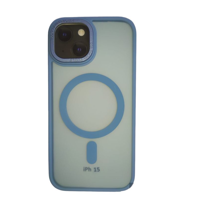 PYX - Estuche Compatible iPhone 15 Magsafe Focus Azul
