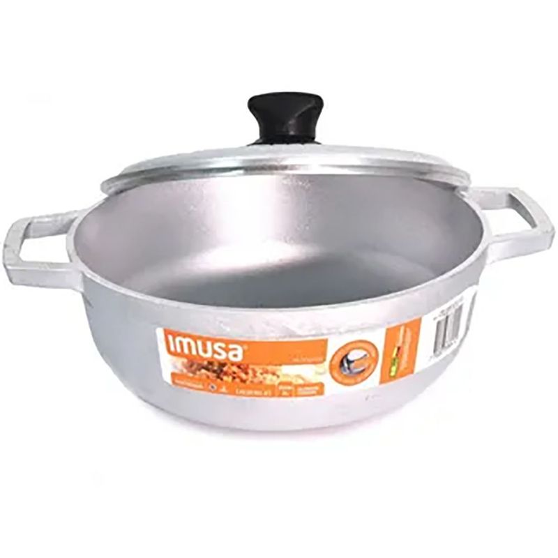 IMUSA - Caldero Imusa Natural De 24 Cm