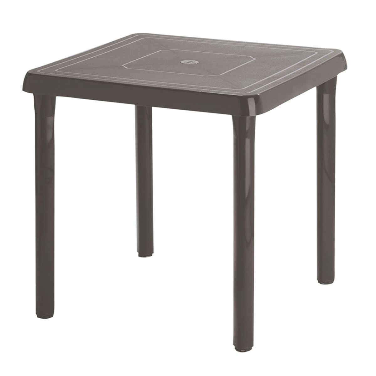 RIMAX - Mesa Caribe Rimax Cuadrada Color Mocca