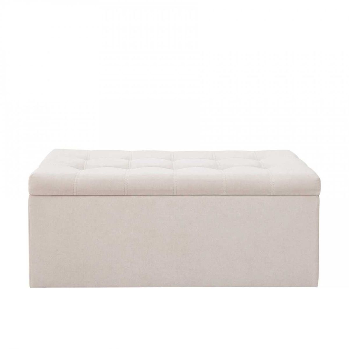 BANZAY - Baul Auxiliar Organizador Tela 90x40x40 - Beige