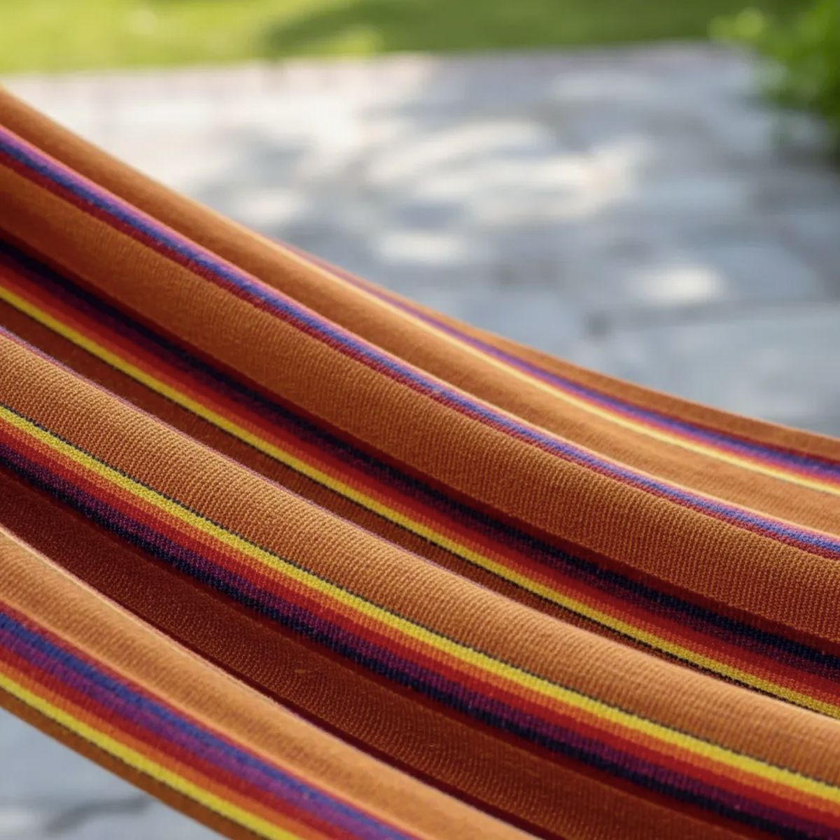 GENERICO - Hamacas Colombianas Hogar Casa Oficina Elaboradas En Algodón NARANJA