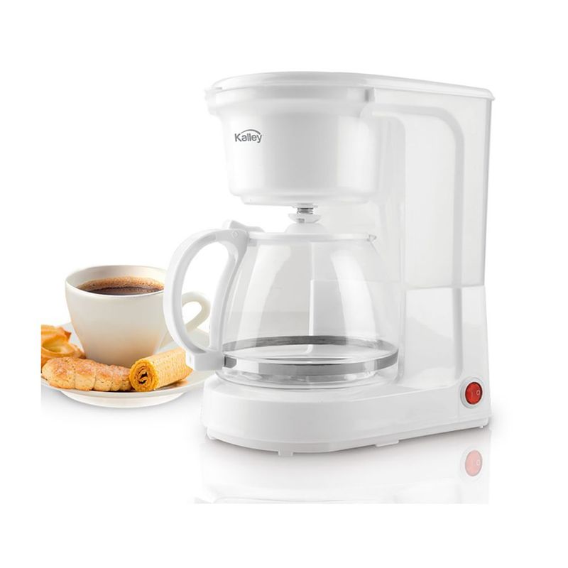KALLEY - Cafetera Kalley 8 Tazas K-CM100K