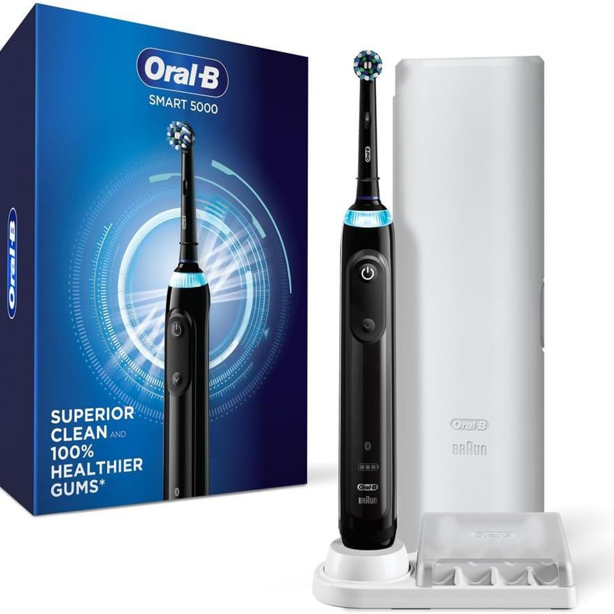 ORAL B - Cepillo De Dientes  Oral-B Pro 5000 Smartseries Negro Edition