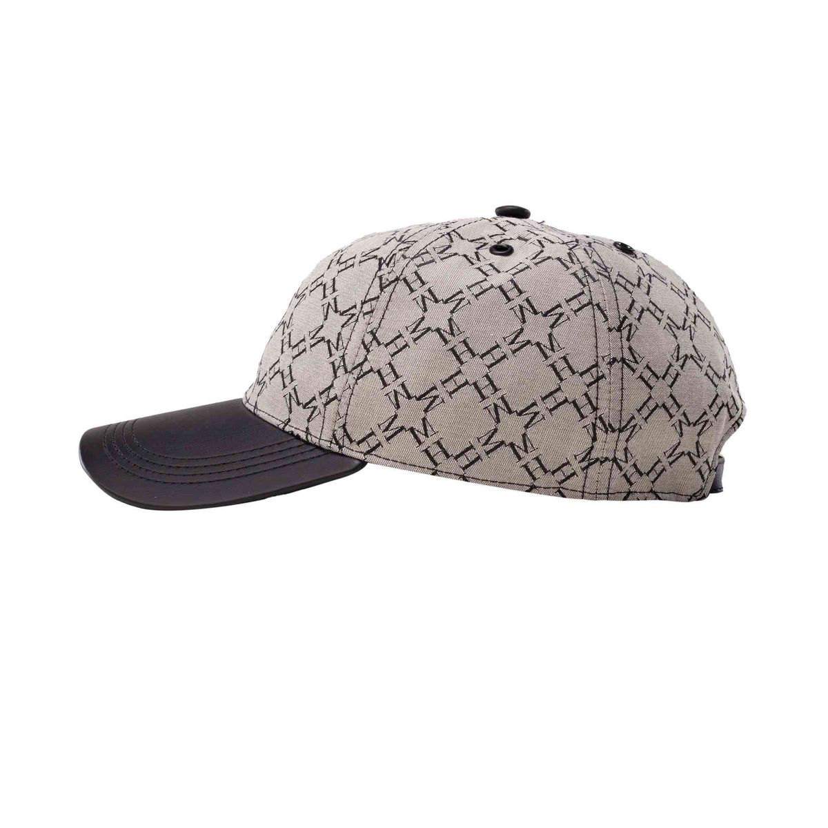MARIO HERNANDEZ - Gorra beisbolera jacquard quintana gris negro Milliner