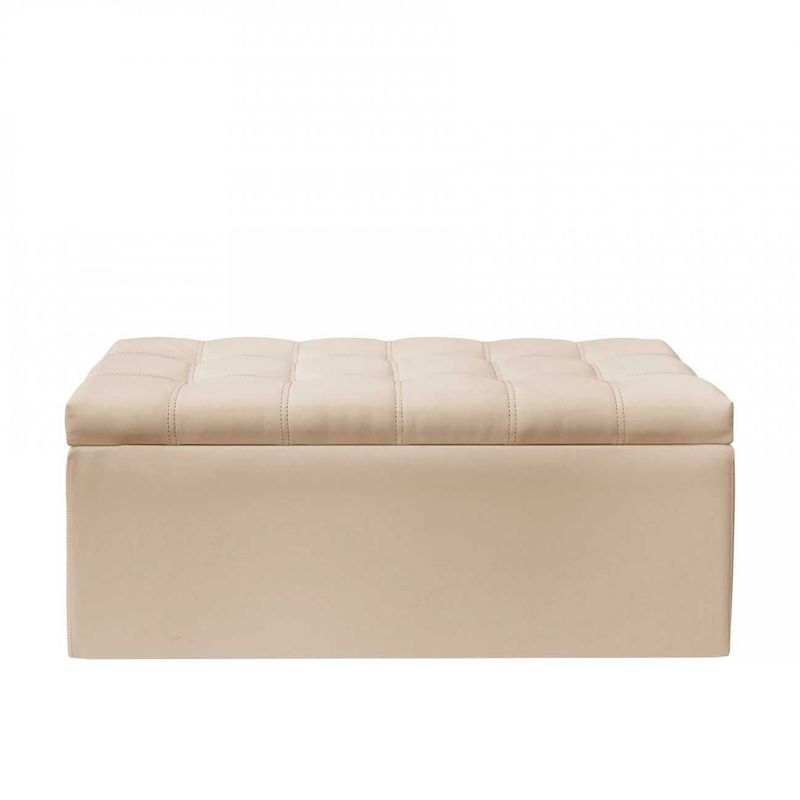 BANZAY - Baul Auxiliar Organizador Sintetico 90x40x40 - Beige