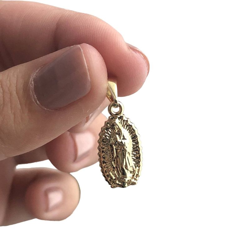 ESCARBATO - Dije Virgen De Guadalupe Tallada