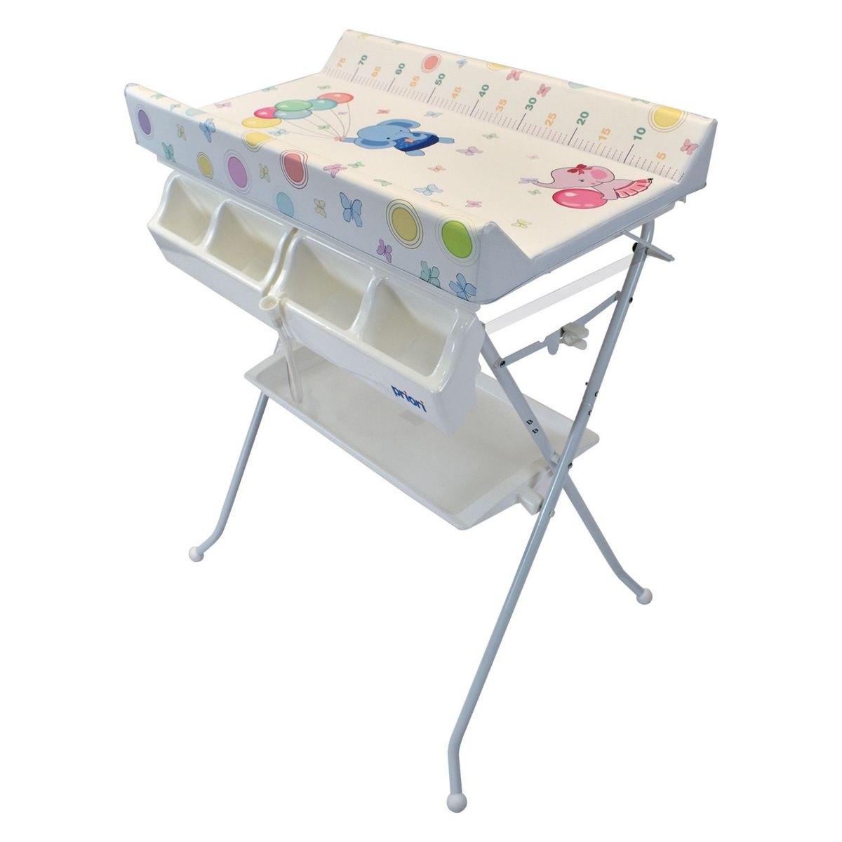 PRIORI - Bañera Bebé Con Cambiador y Organizador Bali Priori Niña