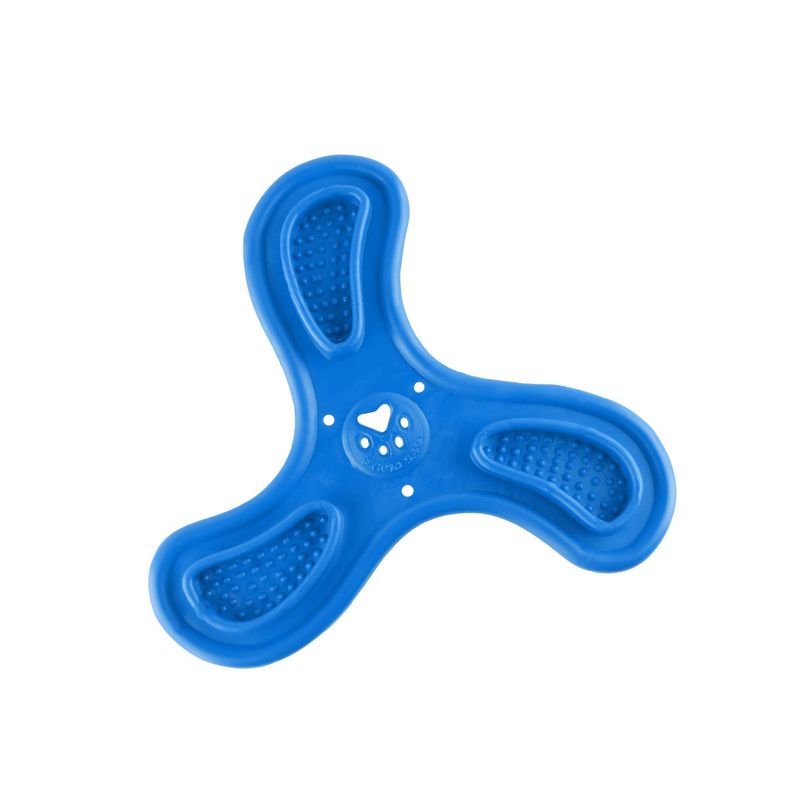 ENERGY PLUS - Boomerang Goma Perros Juguete Resistente Masticar Azul
