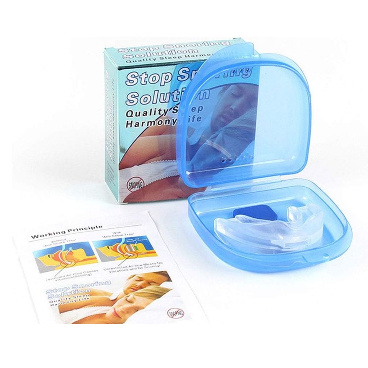 GENERICO - Protector Bucal Y Dental Antironquido Evita Bruxismo Dental