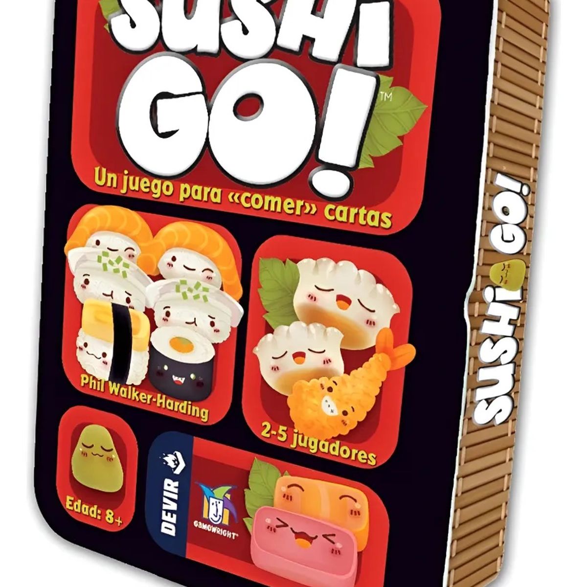 DEVIR - Juego De Mesa Sushi Go Cartas Para Niños Familiar