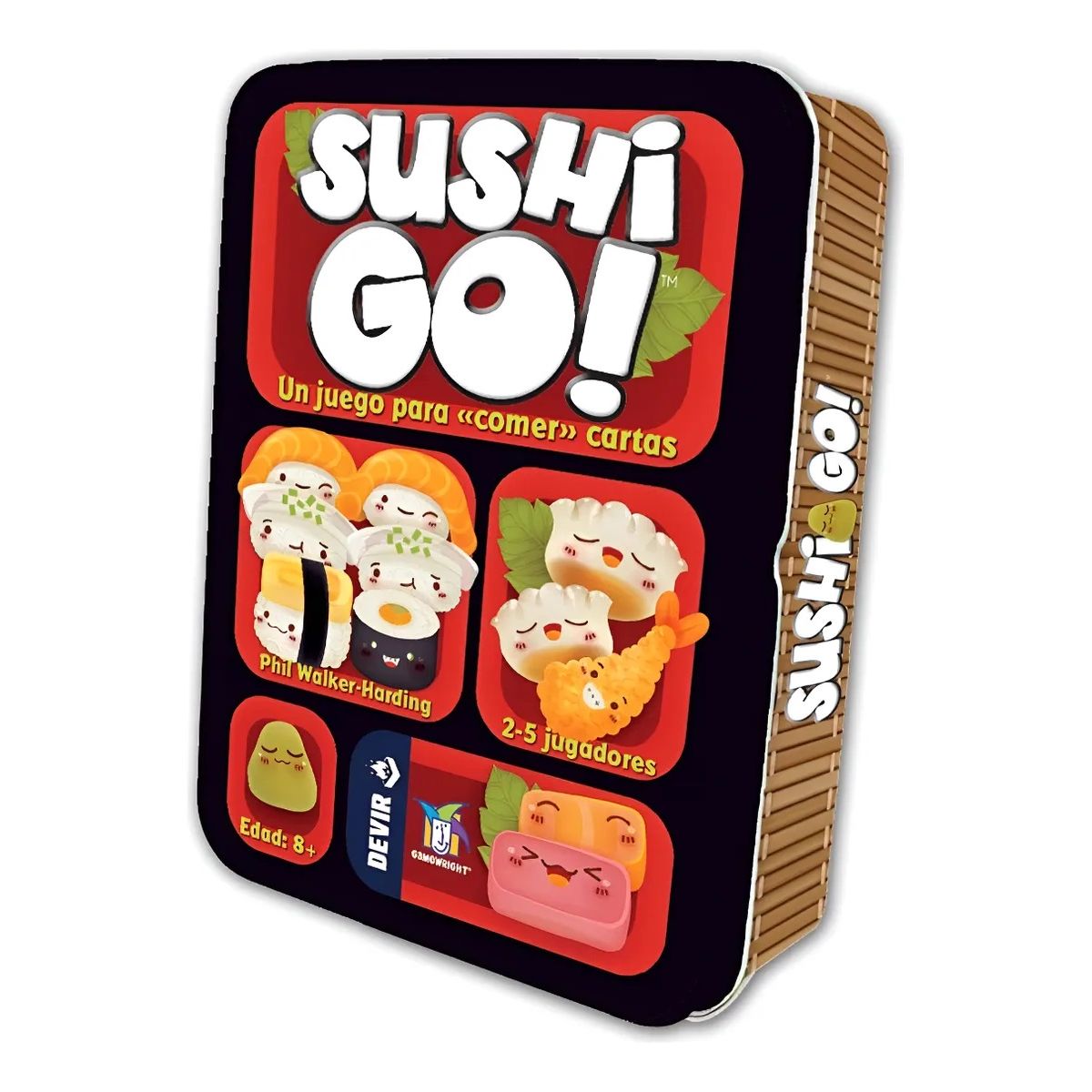 DEVIR - Juego De Mesa Sushi Go Cartas Para Niños Familiar