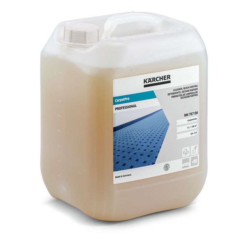 KARCHER - Detergente limpiador de textiles 10 Litros RM 767 Karcher