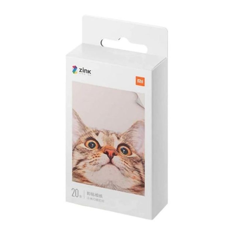 GENERICO - Papel Fotográfico Xiaomi  (20 Hojas) Portable Photo Printer 26658