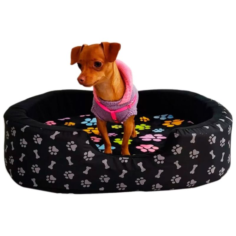 GENERICO - Cama 1 Para Perro O Gato Resistente 32x40x16cm Mascotas