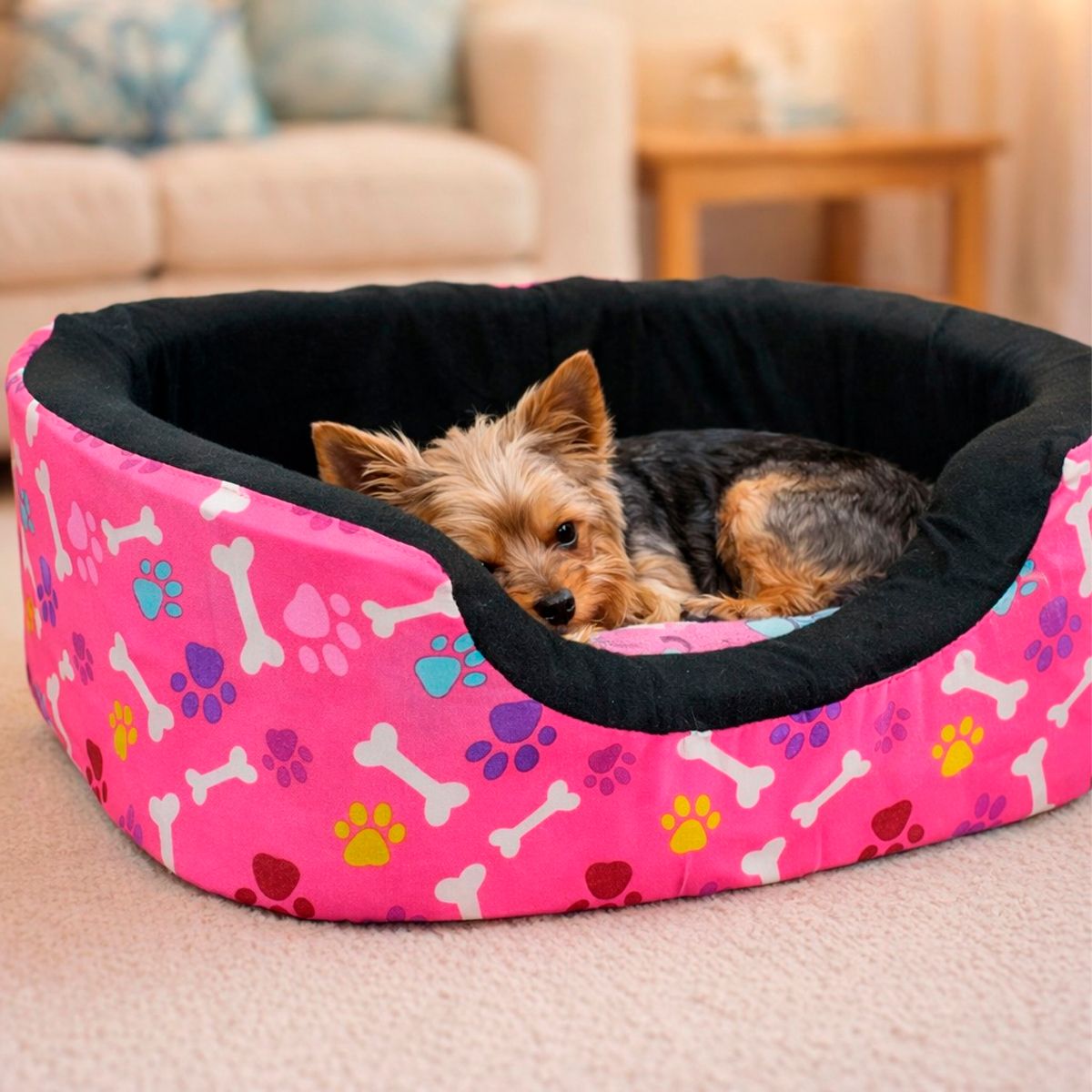 GENERICO - Cama 2 Para Perro O Gato Resistente 40x50x17cm Hembra Aleatorio