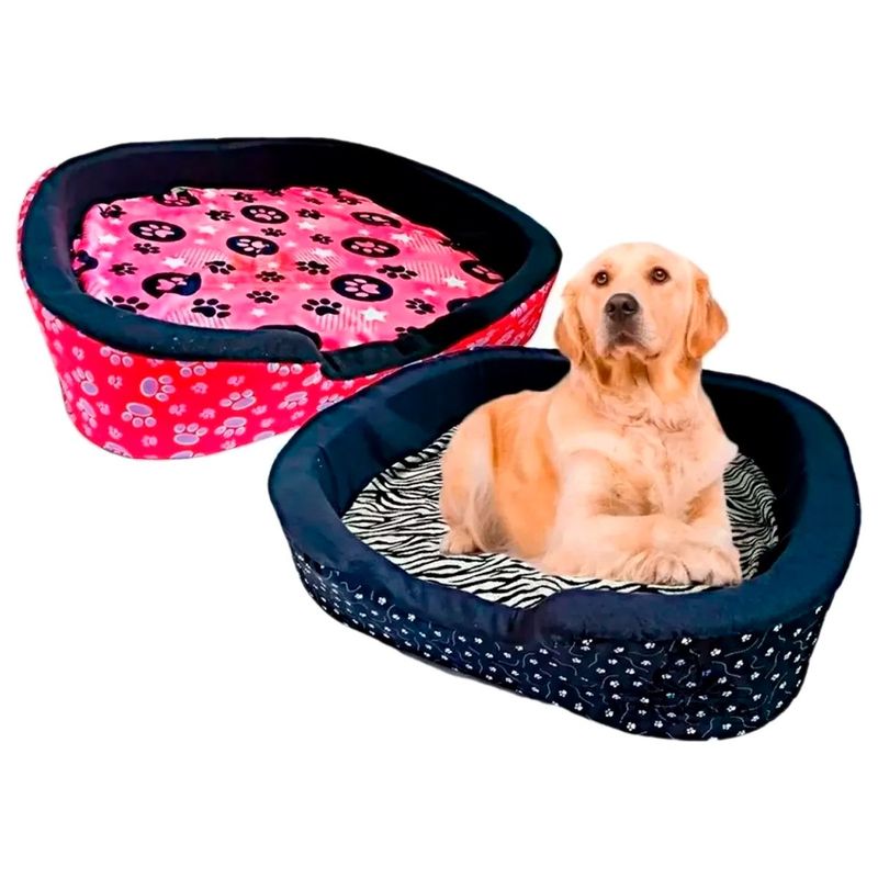 GENERICO - Cama 5 Para Perro O Gato Resistente 56x76x16cm Mascotas