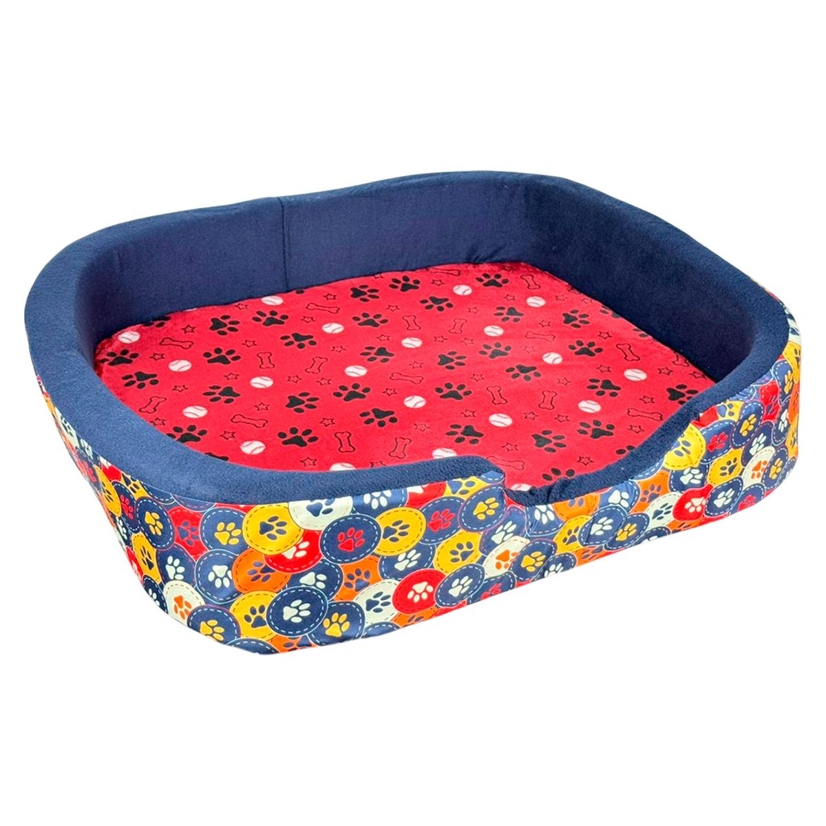 GENERICO - Cama 5 Para Perro O Gato Resistente 56x76x16cm Mascotas