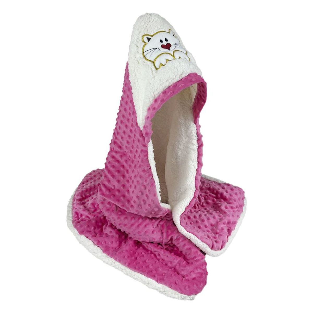 BABY SOFT - Cobija termica cobertor ovejero doble faz para bebe rosado