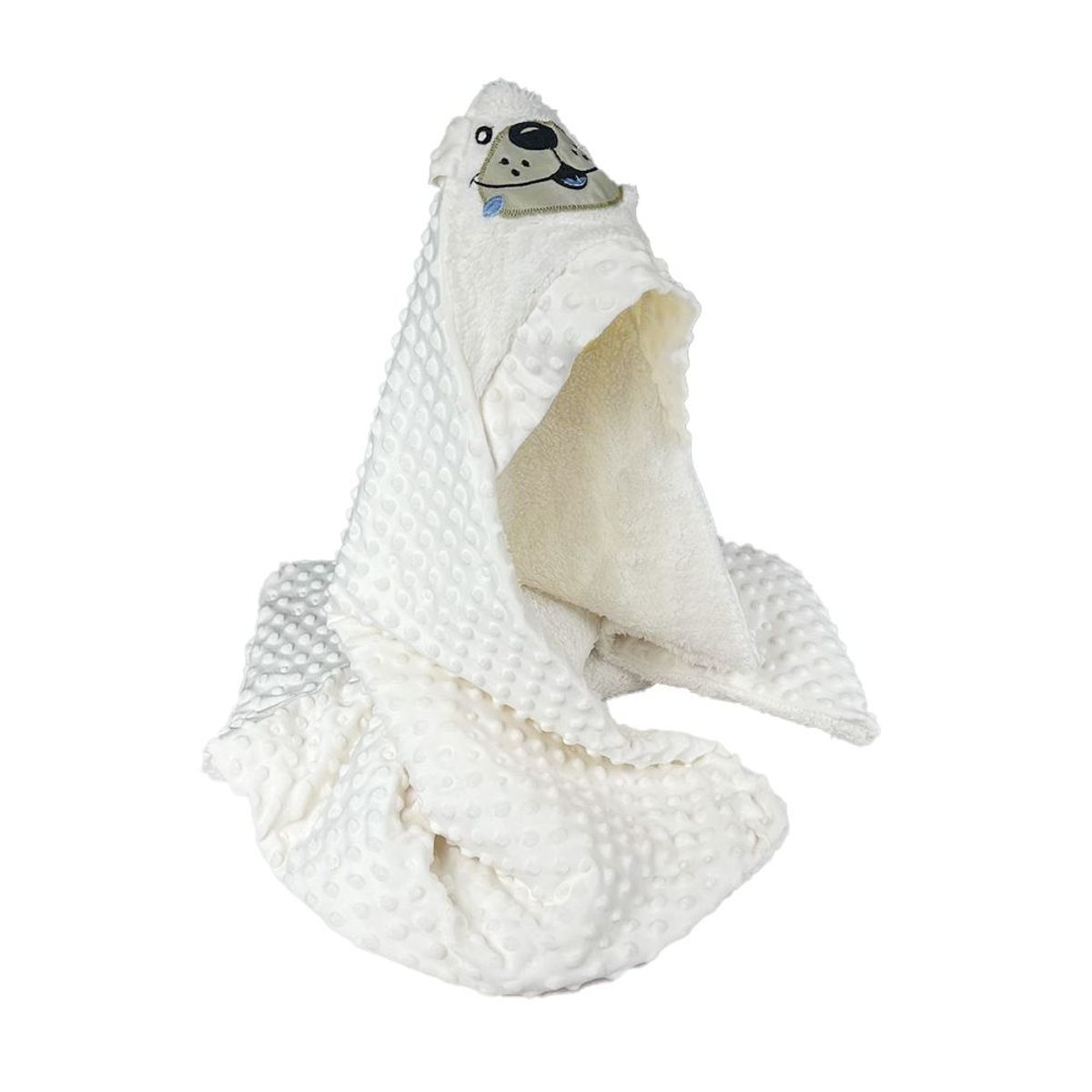 BABY SOFT - Cobija termica cobertor ovejero doble faz para bebe beige