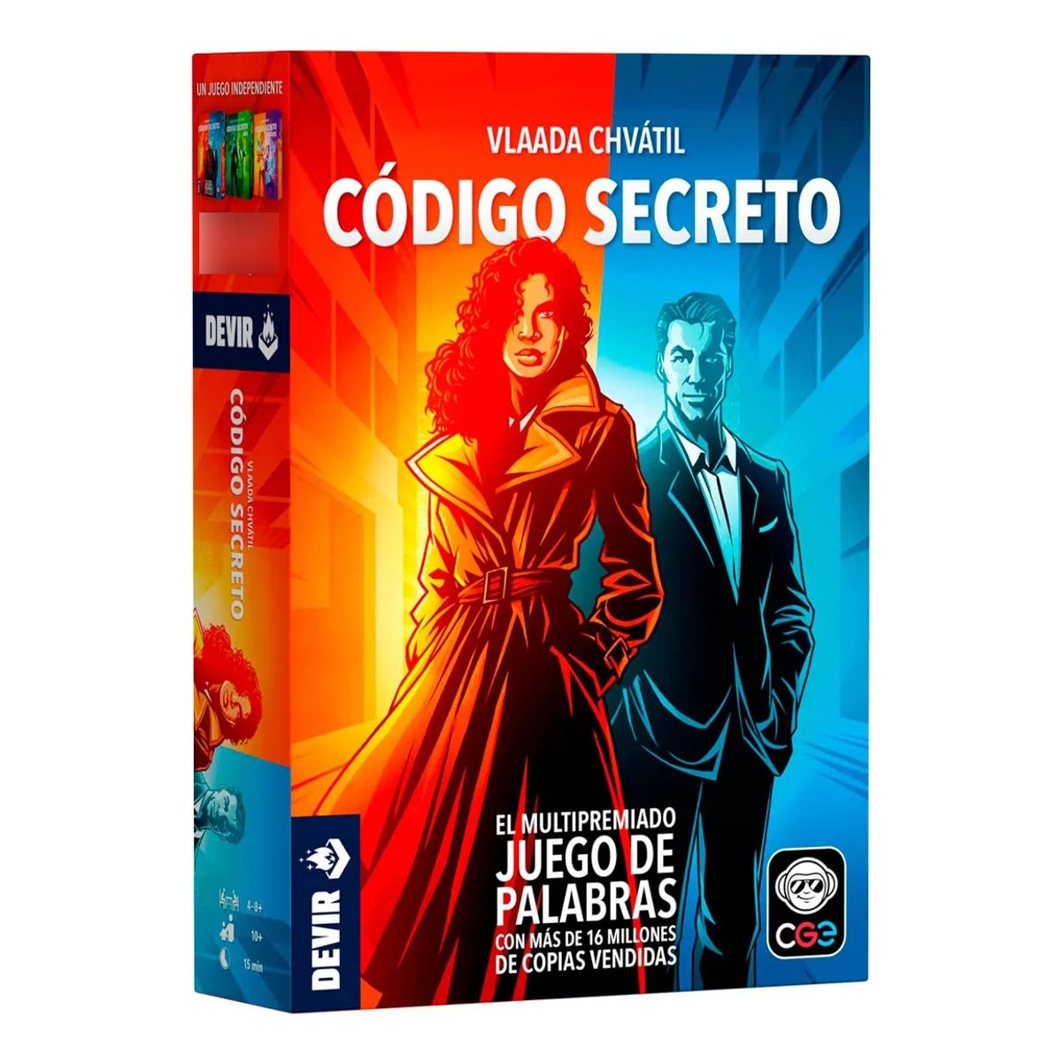DEVIR - Juego De Mesa Código Secreto Español Para Adultos