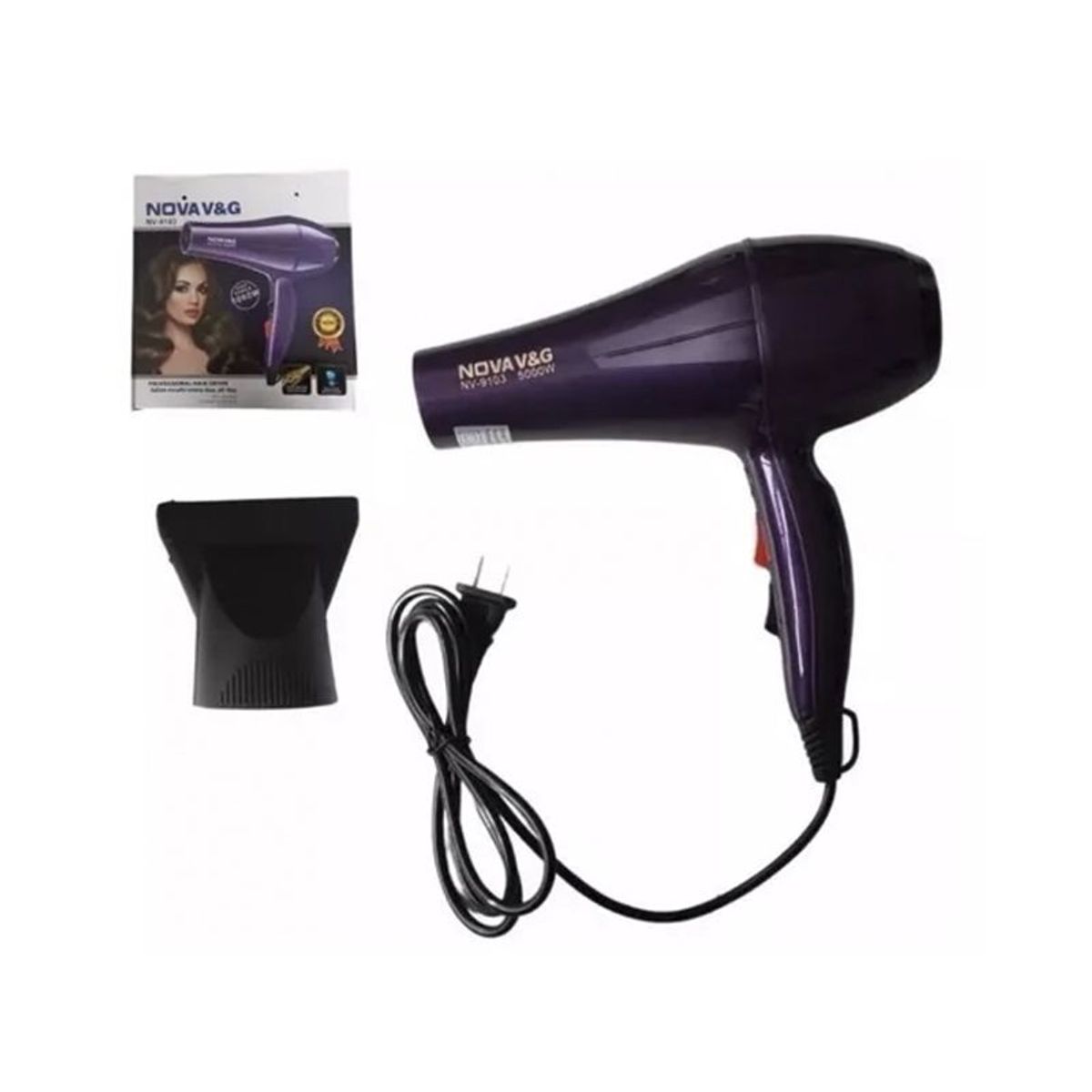 NOVA - Secador Cabello NOVAV&G 5000 W