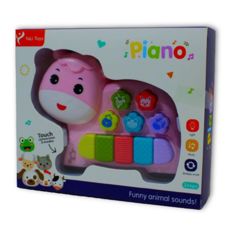 SWISSHOME DR HOFFMAN - PIANO MUSICAL VACA PARA NIÑOS