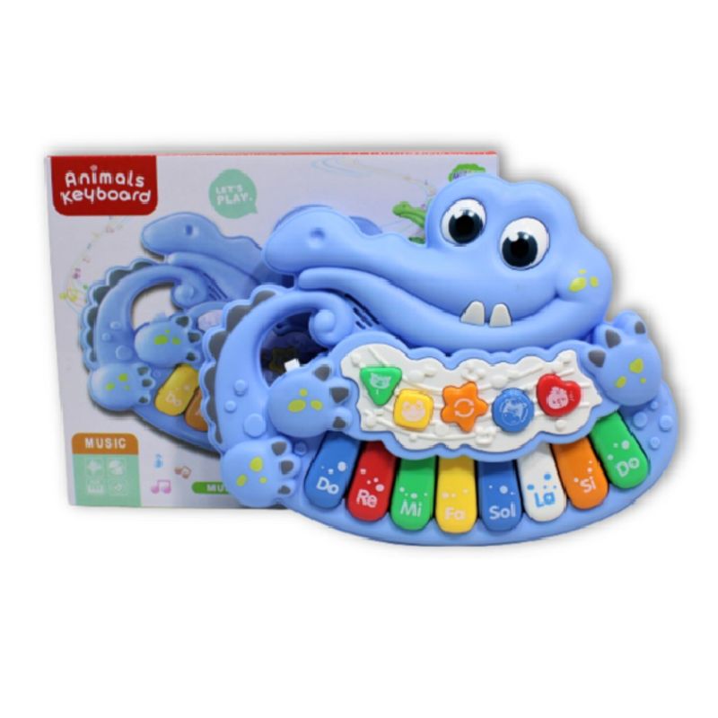 SWISSHOME DR HOFFMAN - PIANO MUSICAL CAIMAN SONIDO LUCES