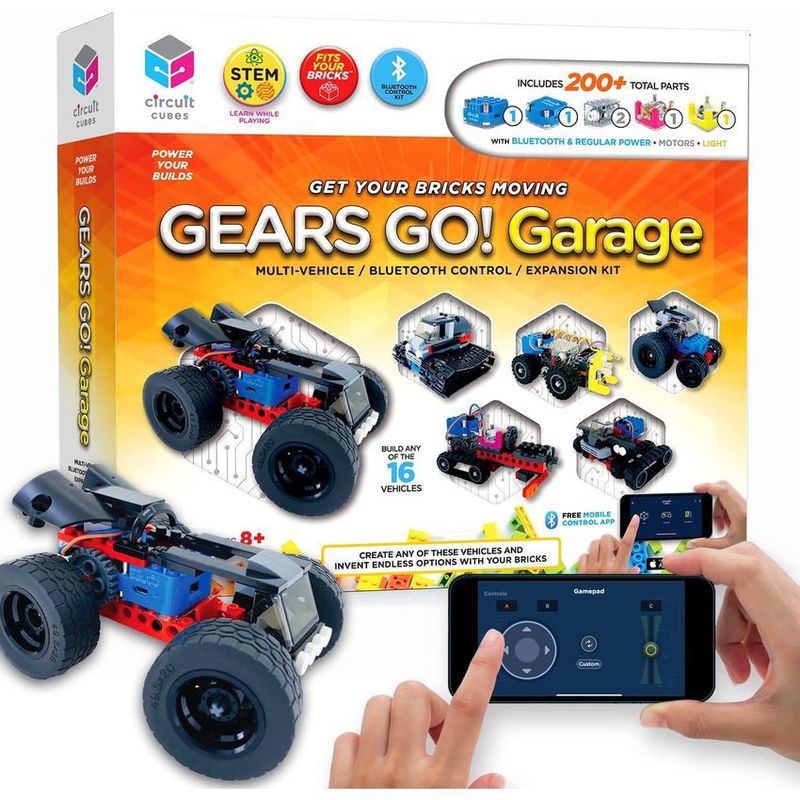 GENERICO - Juguete control remoto circuit kit garaje gears go kit de robótica
