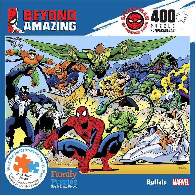 GENERICO - Buffalo games rompecabezas de spiderman de 400 piezas