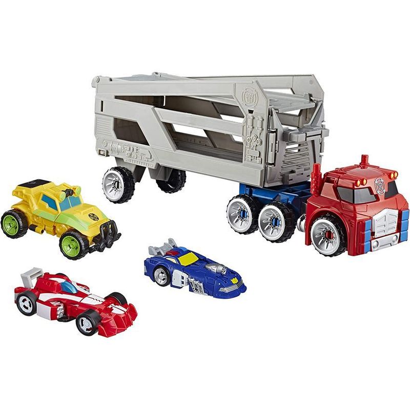 TRANSFORMERS - Camion trailer transformers rescate de héroes hasbro