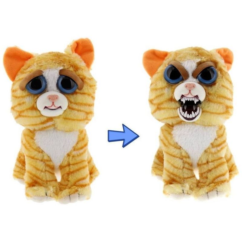 INFANTOYS - Peluche feisty pets cambia rostro princesa gato.