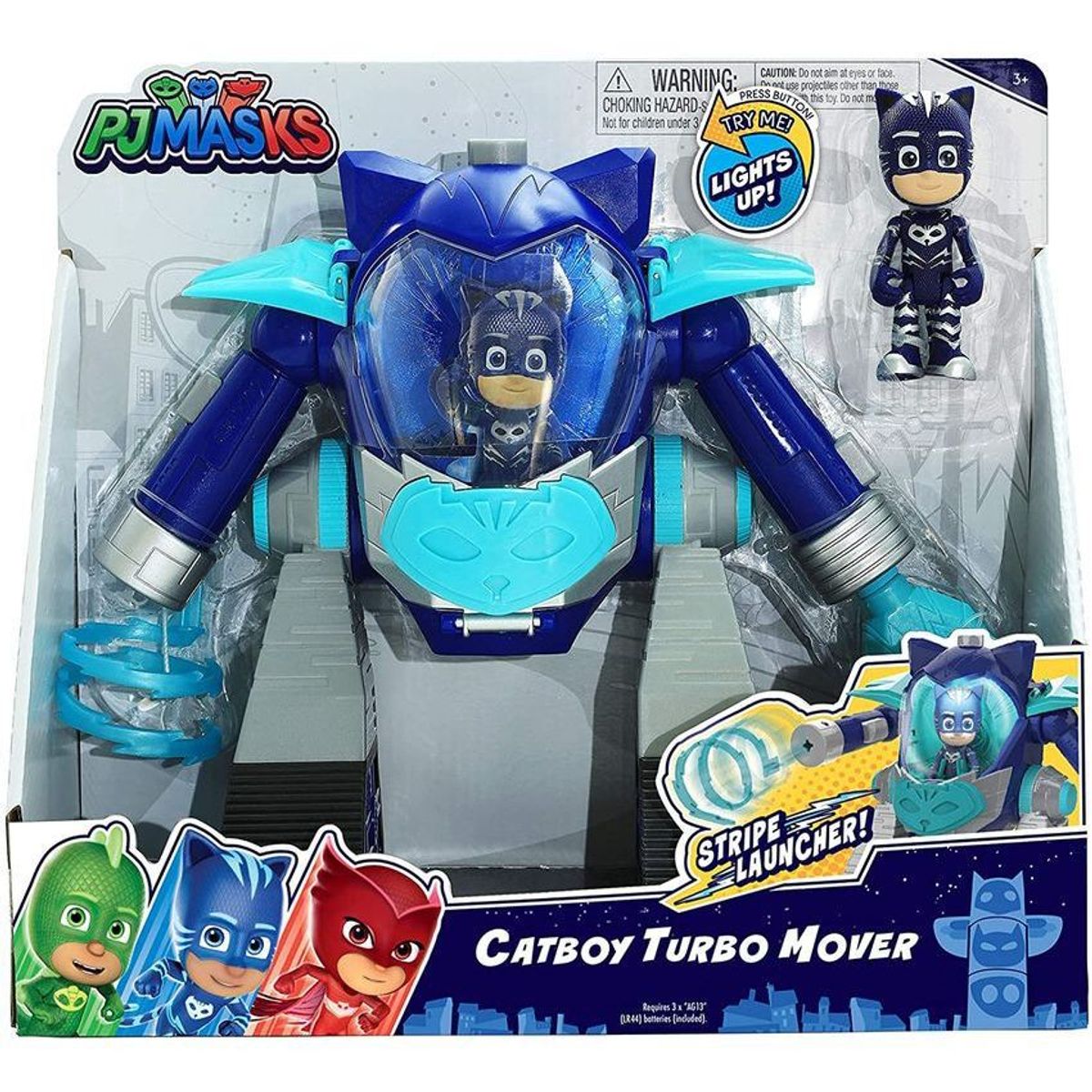 JUST PLAY - Pj masks vehículo turbo movers catboy