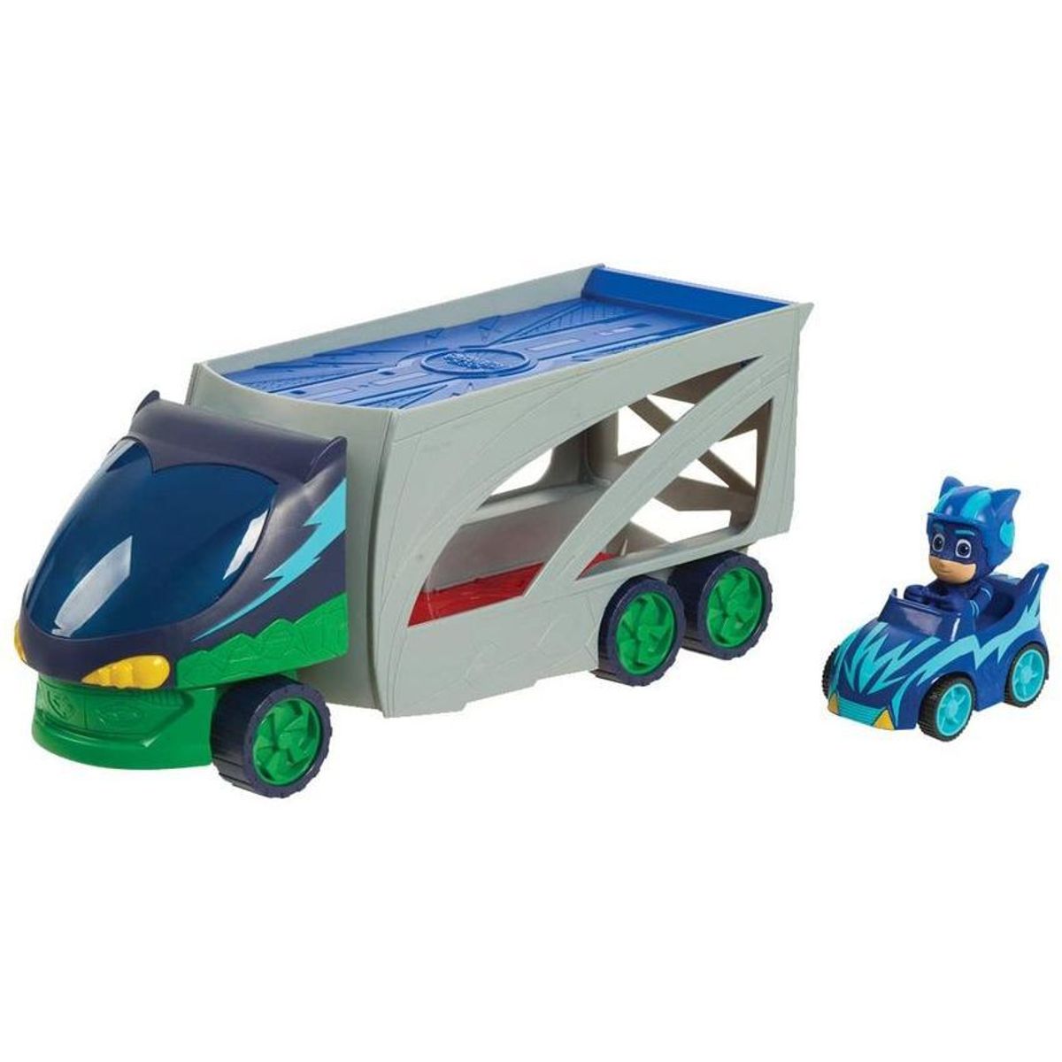 JUST PLAY - Transportador vehiculo heroes en pijamas carro pj masks transporter