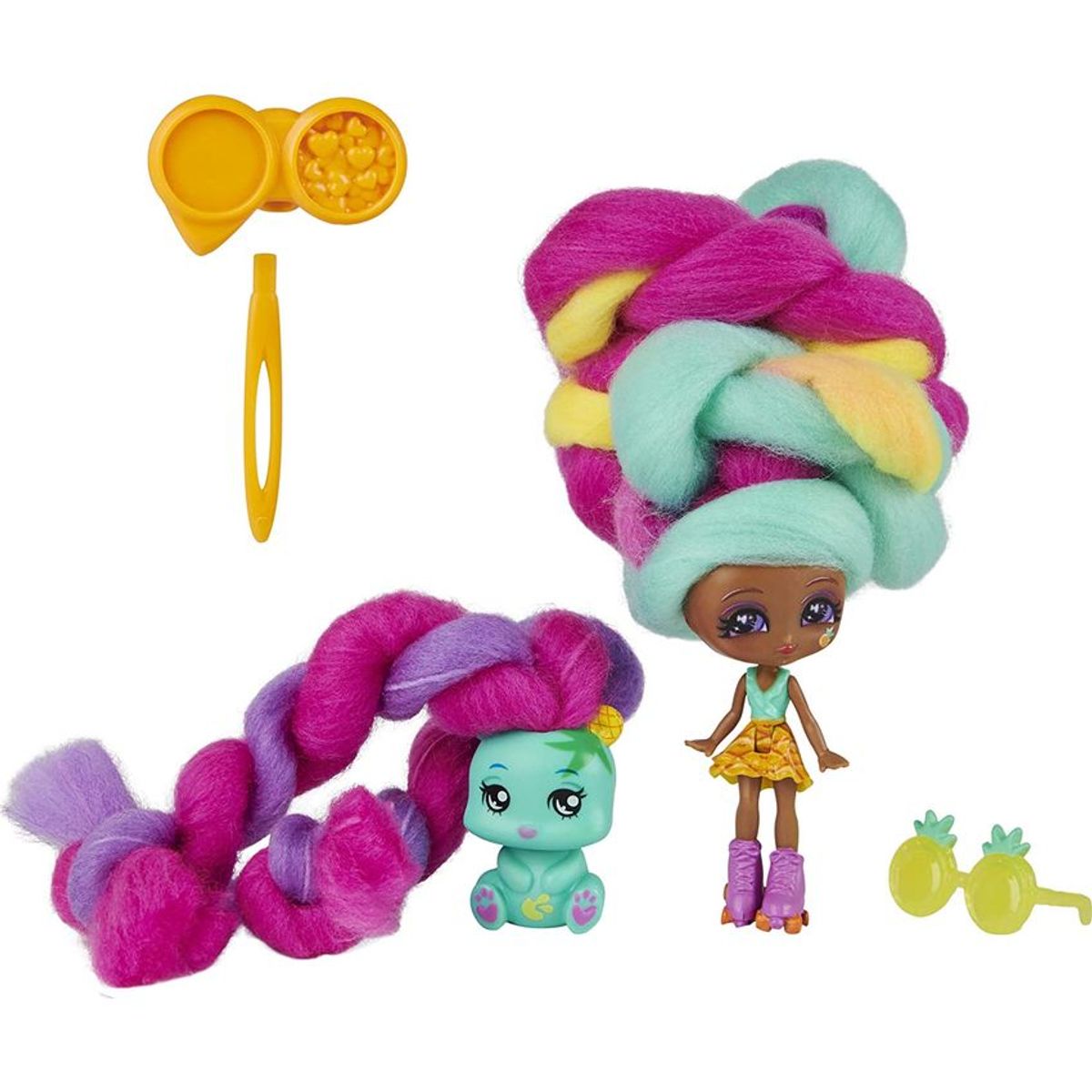 SPIN MASTER - Muñeca y mascotas candylocks - 6056250 - multicolor