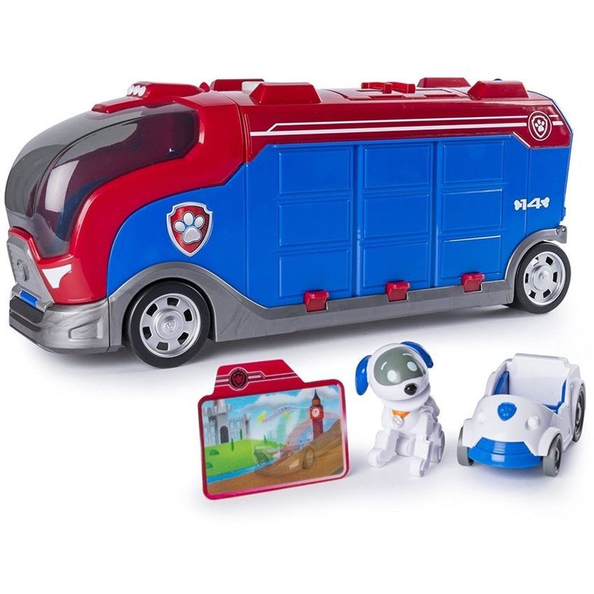 SPIN MASTER - Paw patrol bus misión vehículo patroller - mission cruiser
