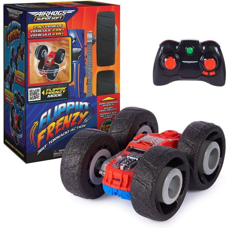 AIR HOGS - Vehiculo control remoto frenesí de air hogs flippin