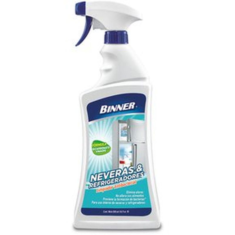 BINNER - Limpiador Antibacterial BINNER Neveras+Refrigeradores 500ml