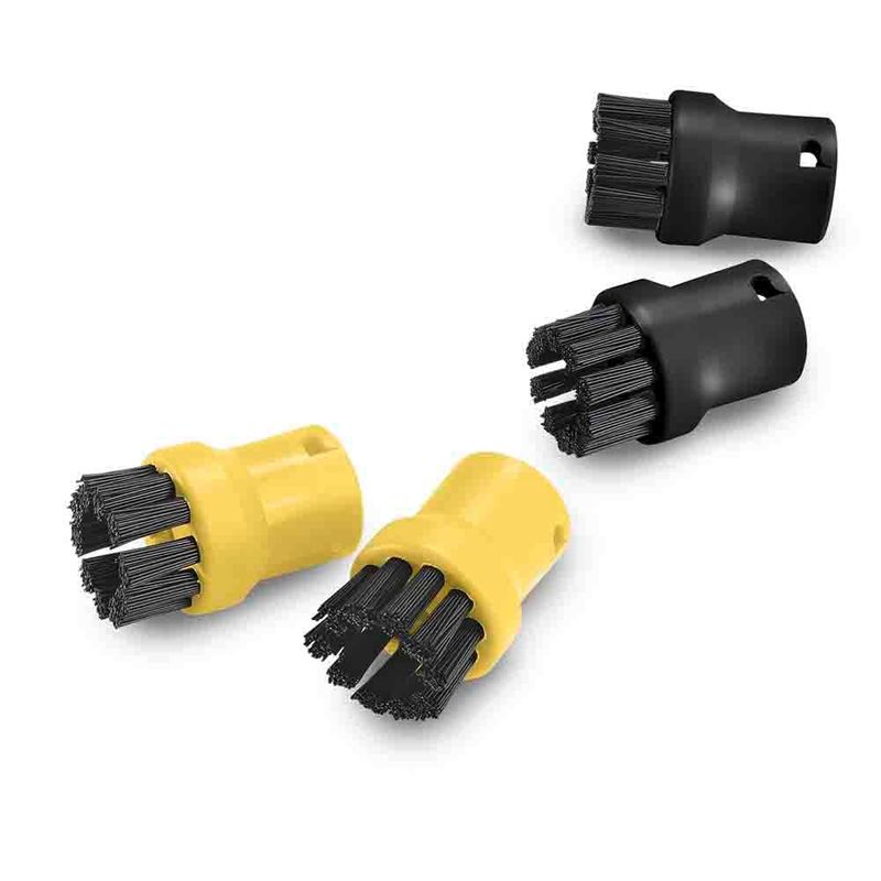 KARCHER - Kit de cepillos circulares quita suciedades para limpiadoras a vapor Karcher