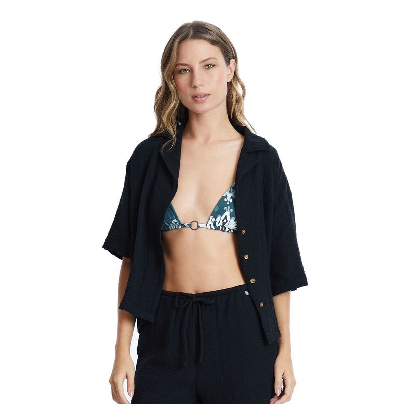 KIBYS - Black Lucia Shirt 8930