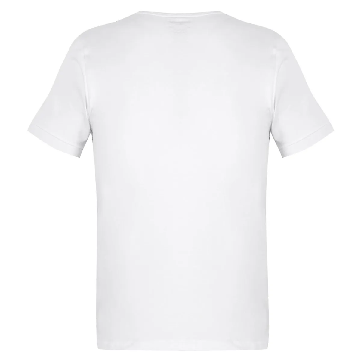 SANTANA - Camiseta Junior Unisex Cuello Redondo Manga Corta Blanca