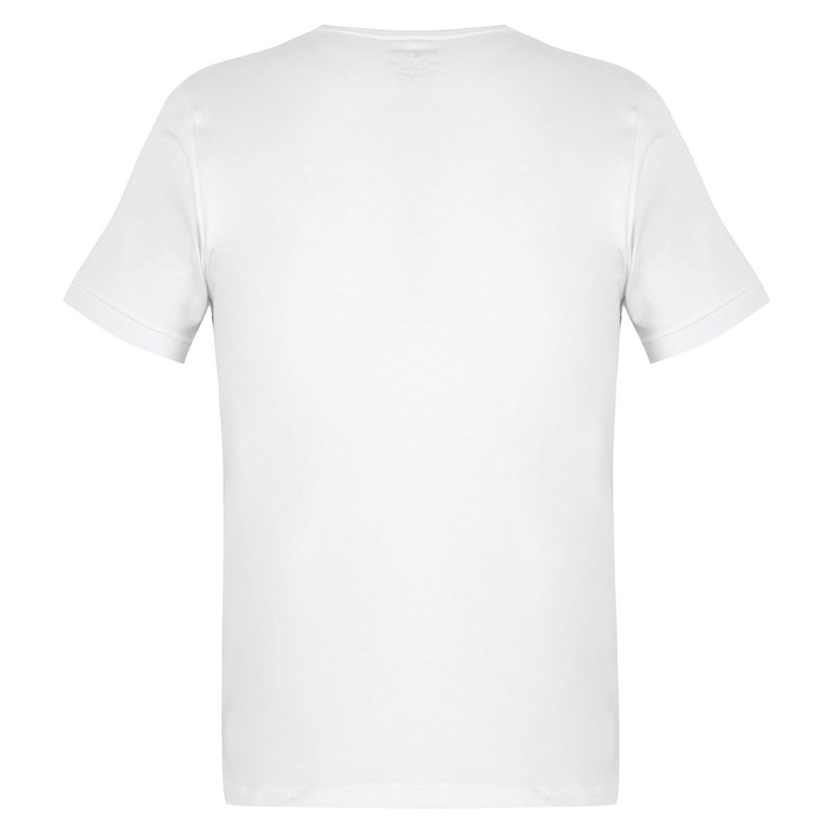 SANTANA - Camiseta Junior Unisex Cuello Redondo Manga Corta Blanca